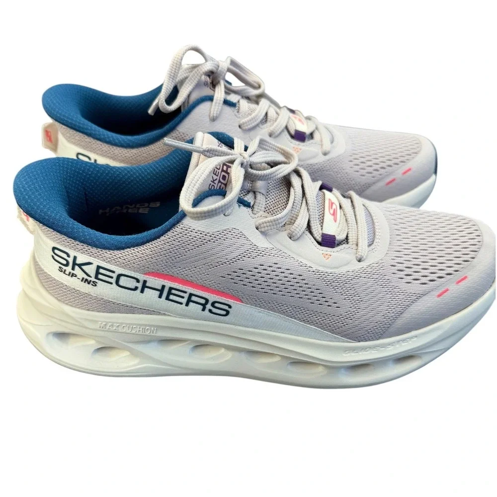Skechers Slip-ins Max Cushioning‎ Premier 2.0 Lavender Shoes 129400 Womens 9